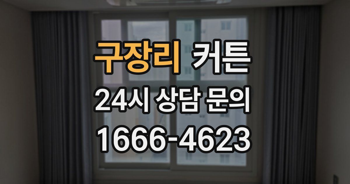 구장리 커튼