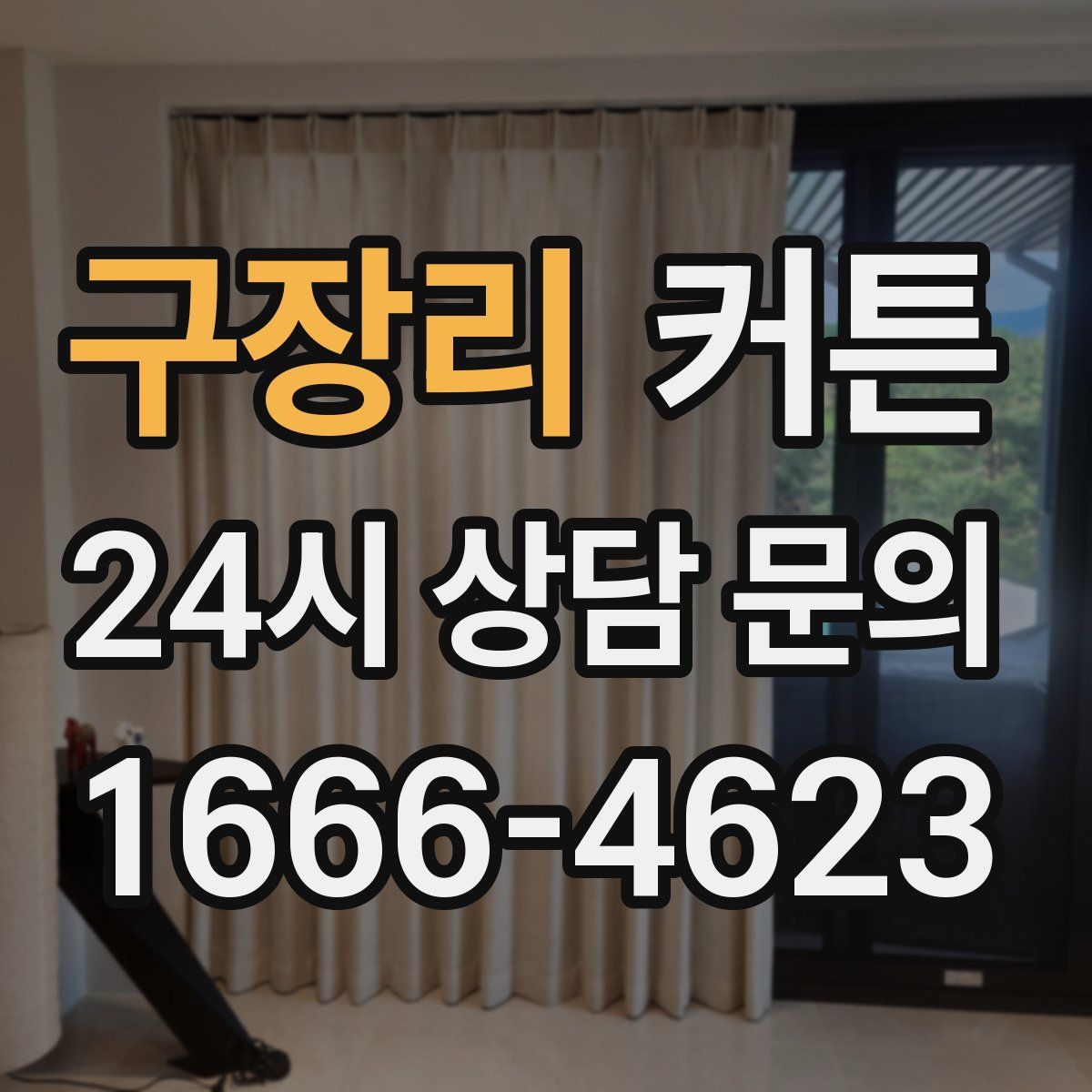 구장리 커튼