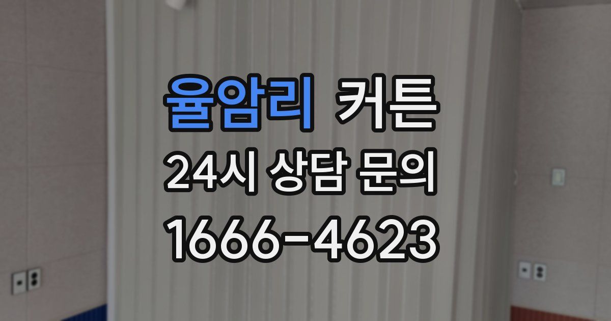 율암리 커튼