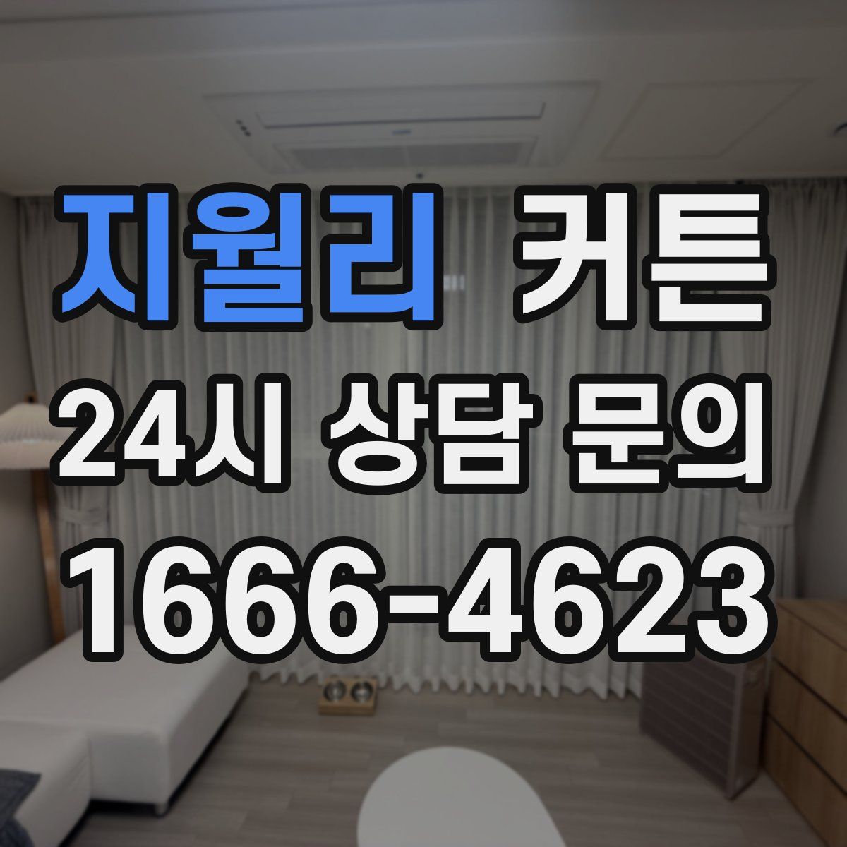 지월리 커튼