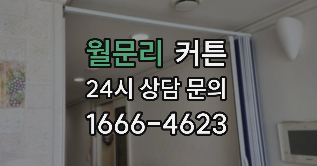 월문리 커튼