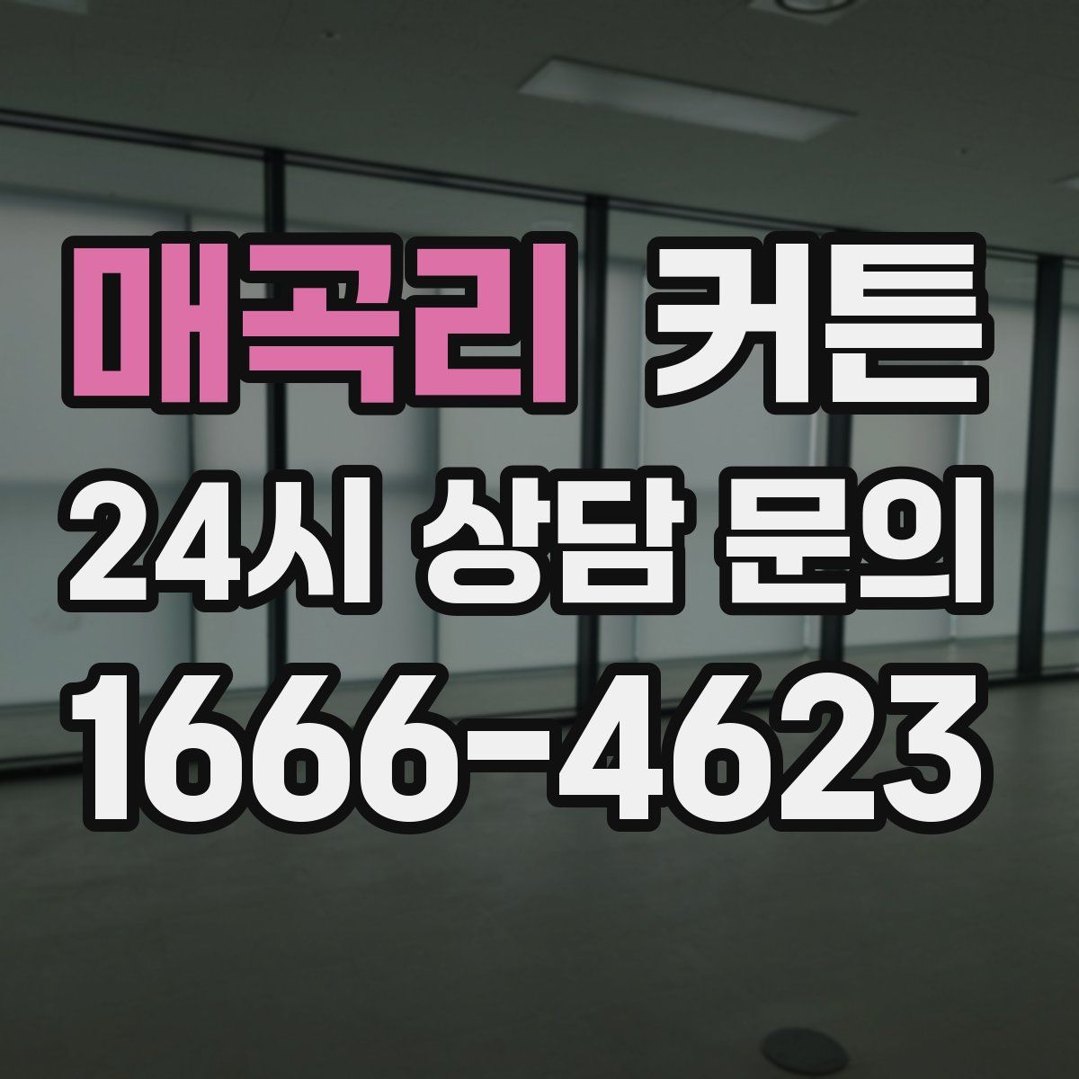 매곡리 커튼