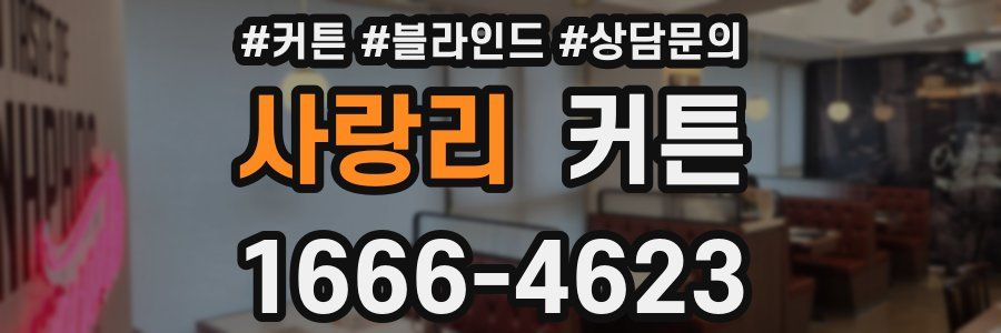 사랑리 커튼