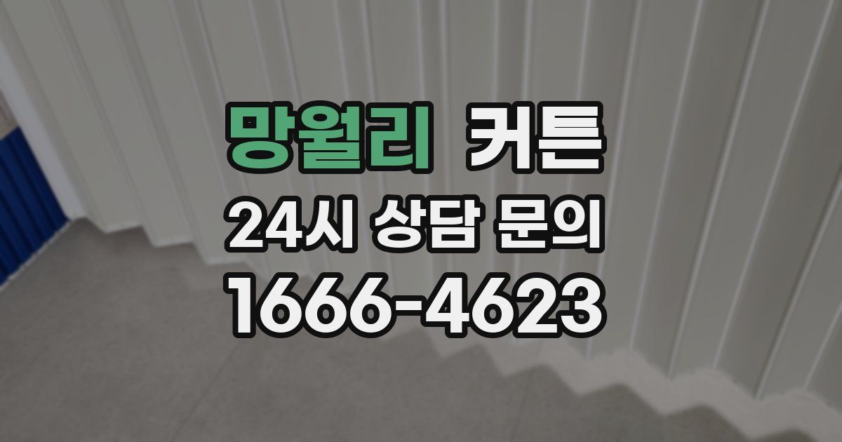 망월리 커튼