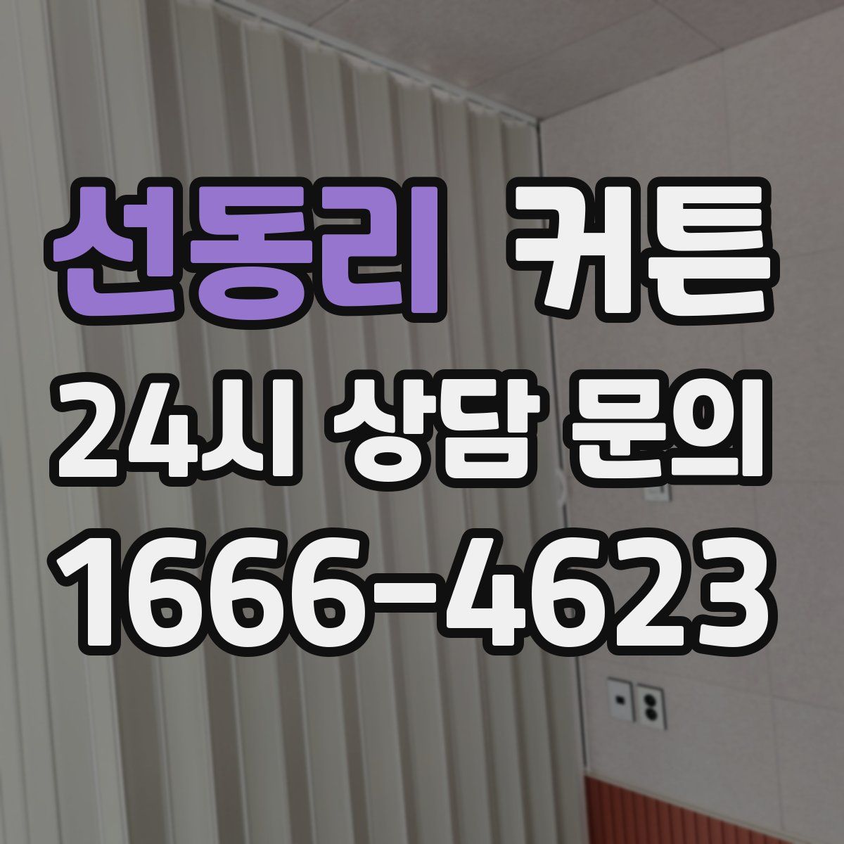 선동리 커튼
