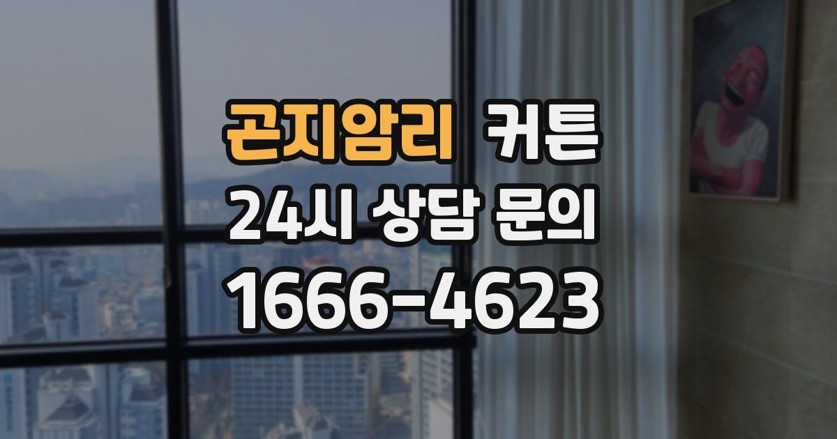 곤지암리 커튼
