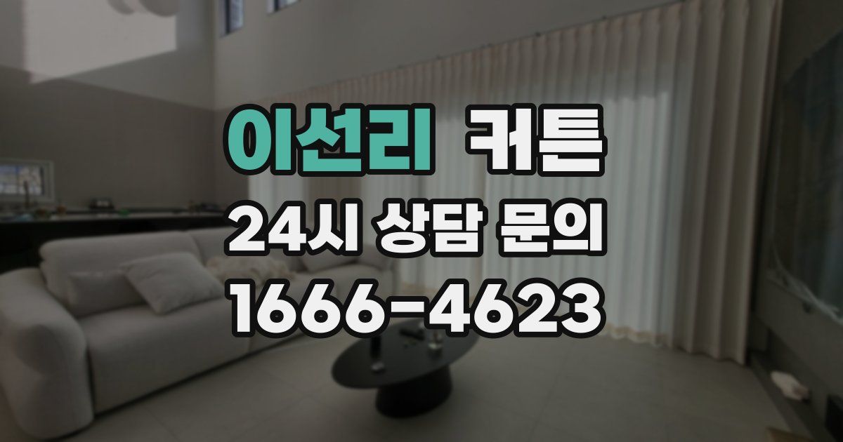 이선리 커튼
