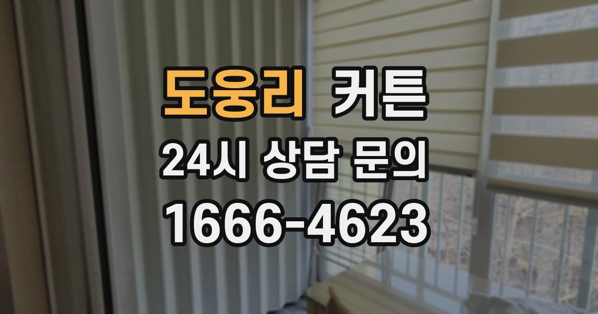 도웅리 커튼
