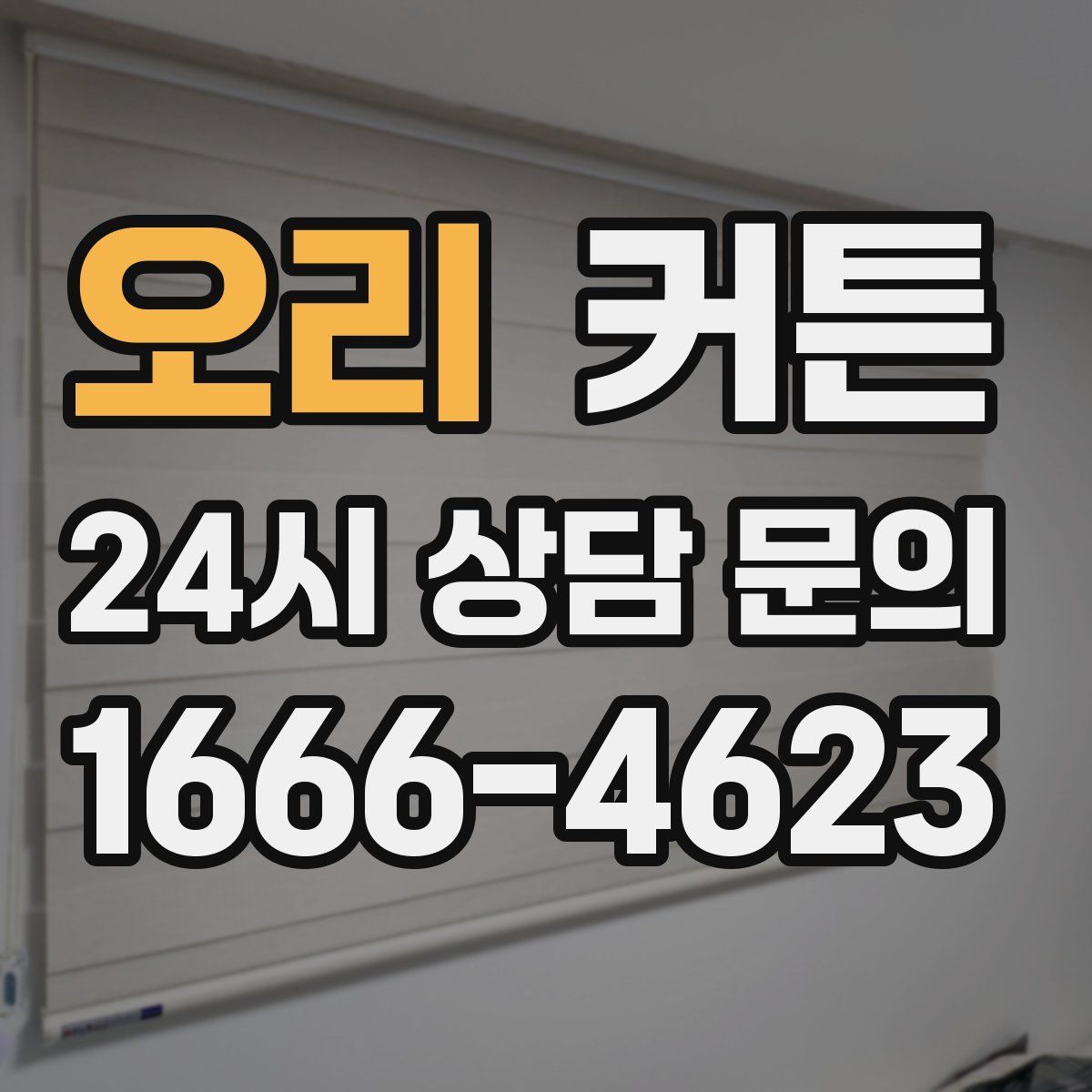 오리 커튼