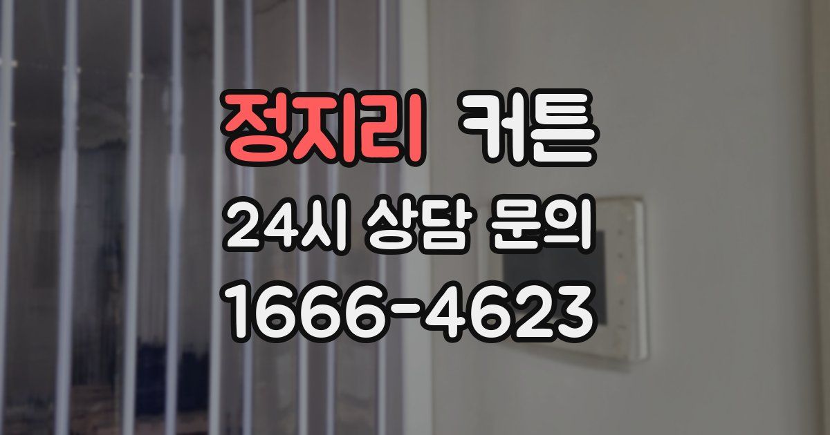 정지리 커튼