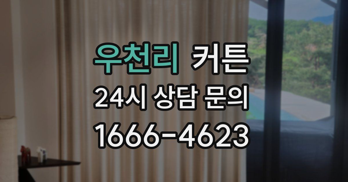 우천리 커튼