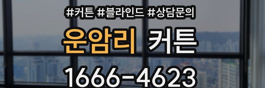 운암리 커튼