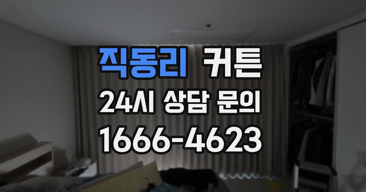 직동리 커튼