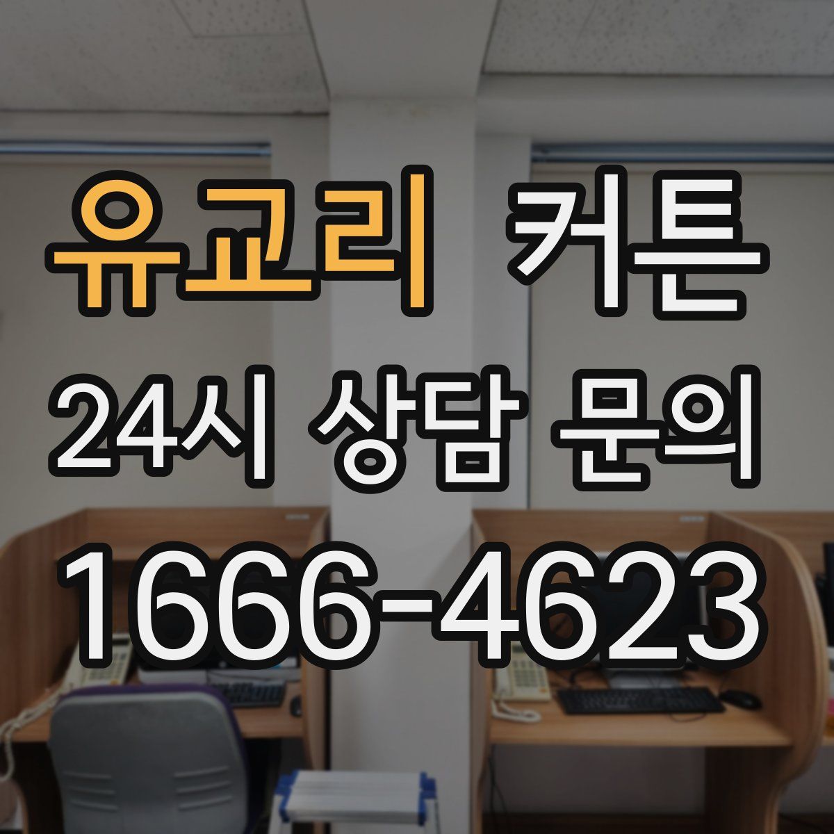 유교리 커튼