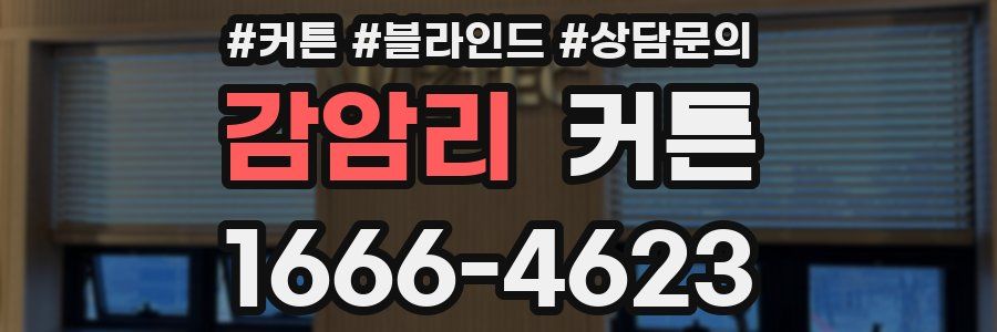 감암리 커튼