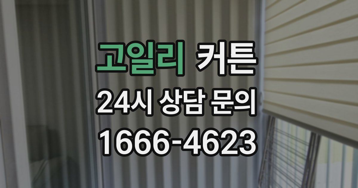 고일리 커튼
