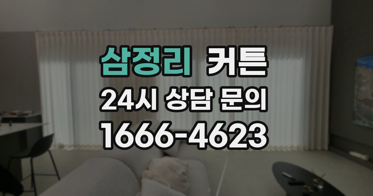 삼정리 커튼