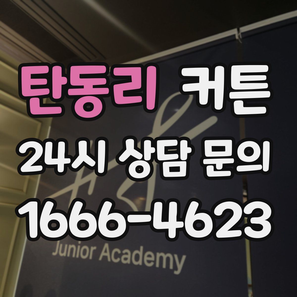 탄동리 커튼