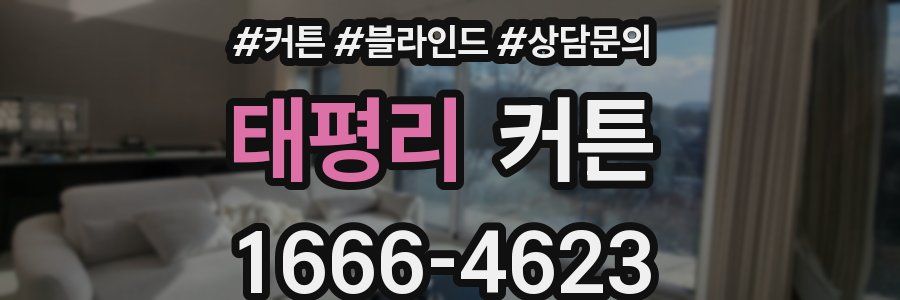 태평리 커튼