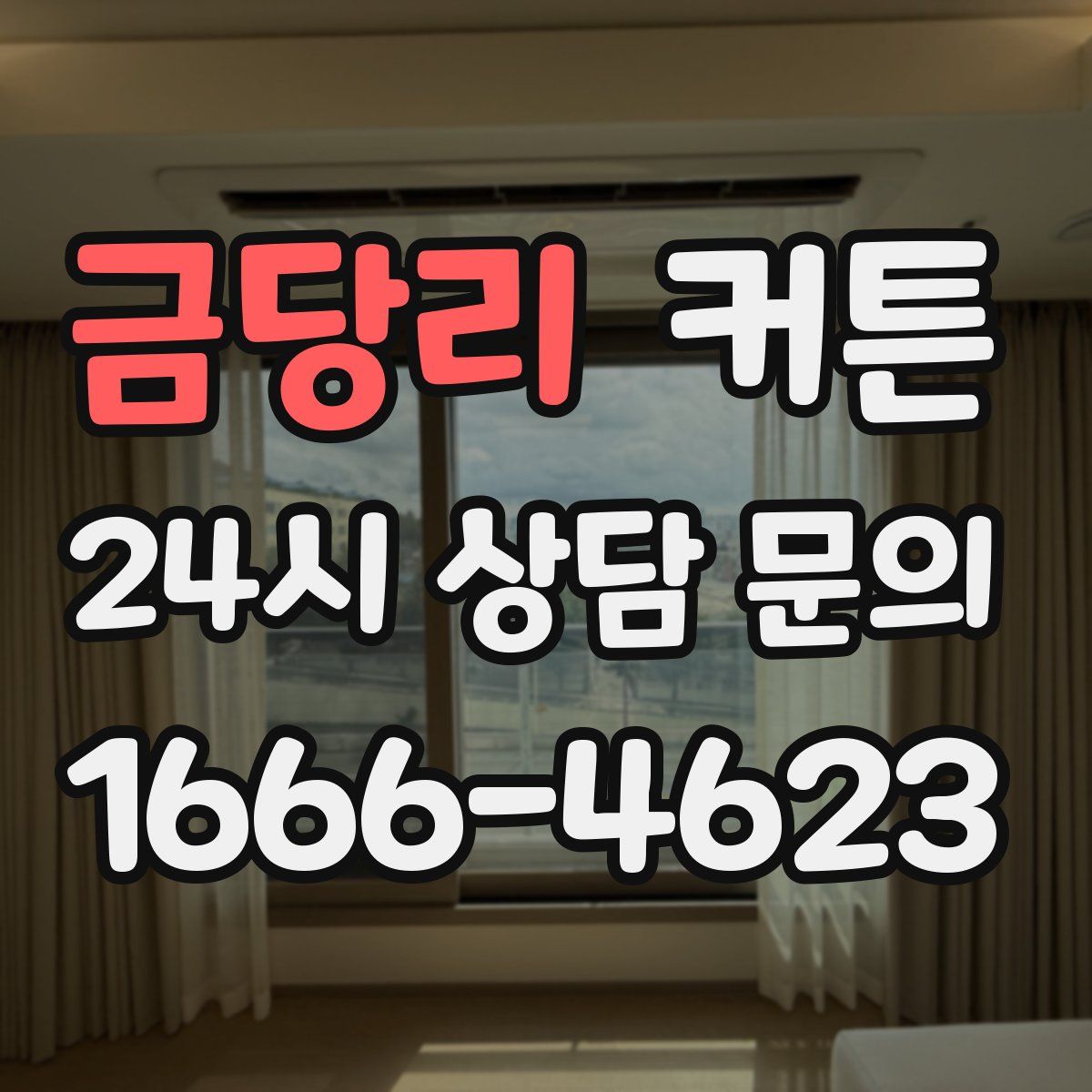 금당리 커튼