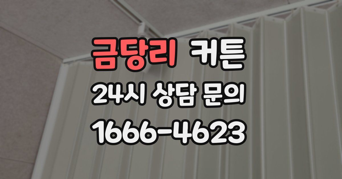 금당리 커튼