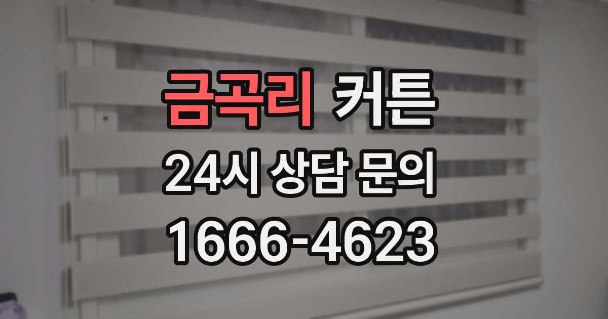 금곡리 커튼