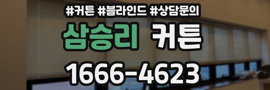 삼승리 커튼