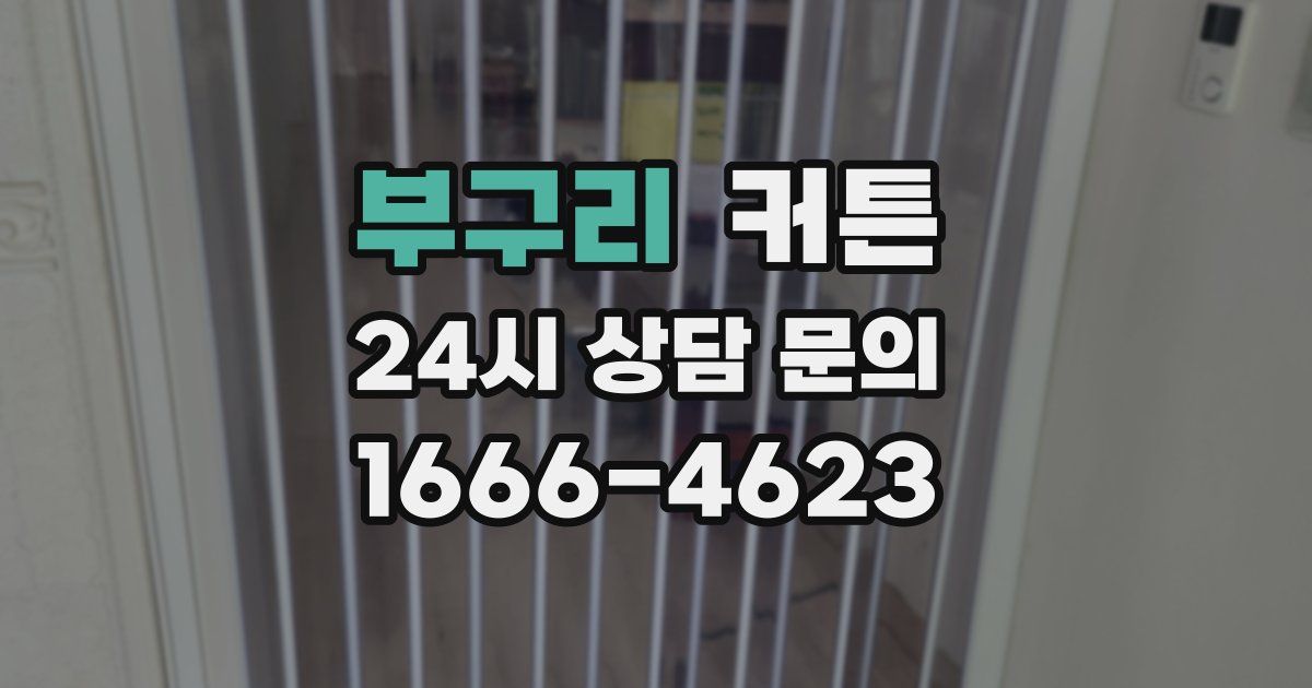 부구리 커튼