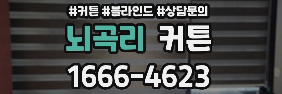 뇌곡리 커튼