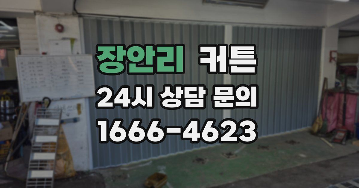 장안리 커튼