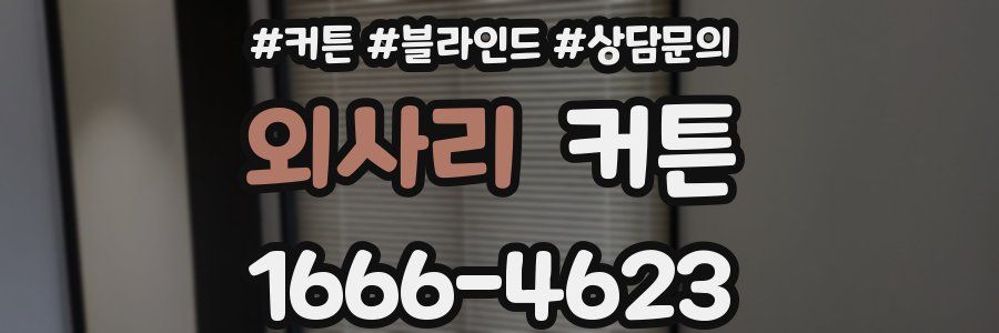 외사리 커튼