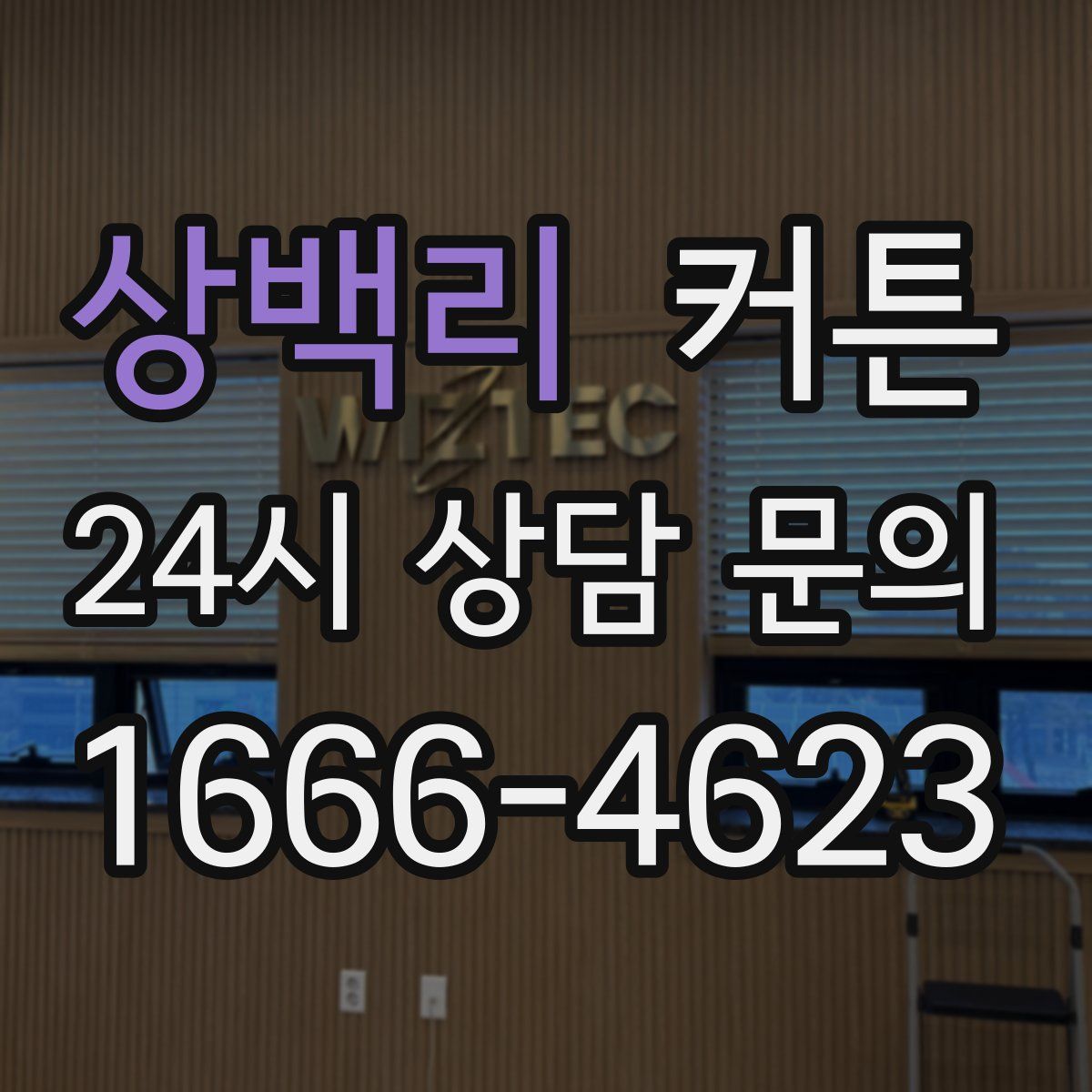 상백리 커튼