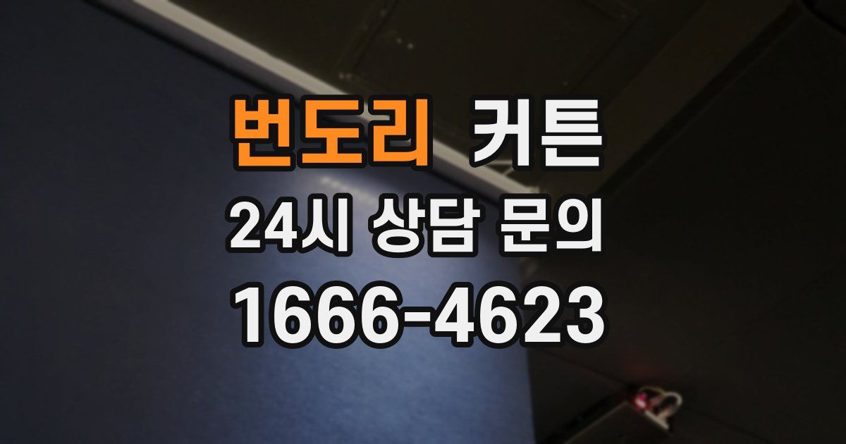 번도리 커튼