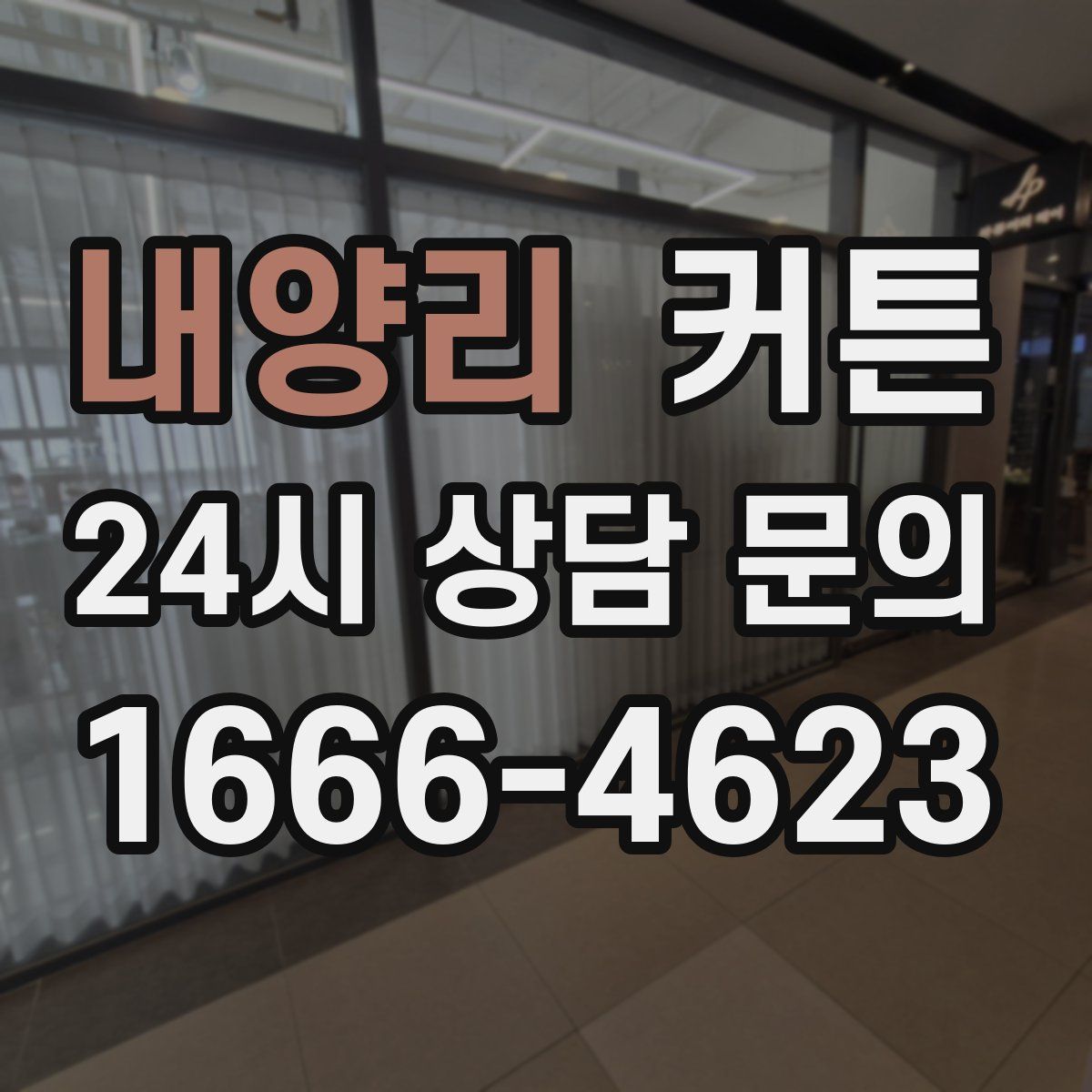 내양리 커튼