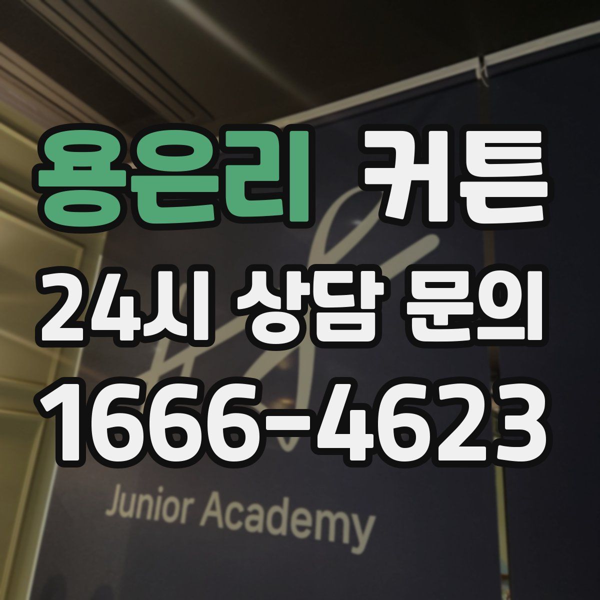 용은리 커튼