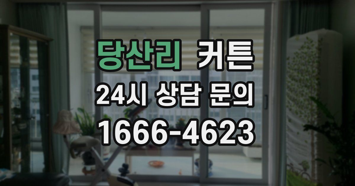 당산리 커튼