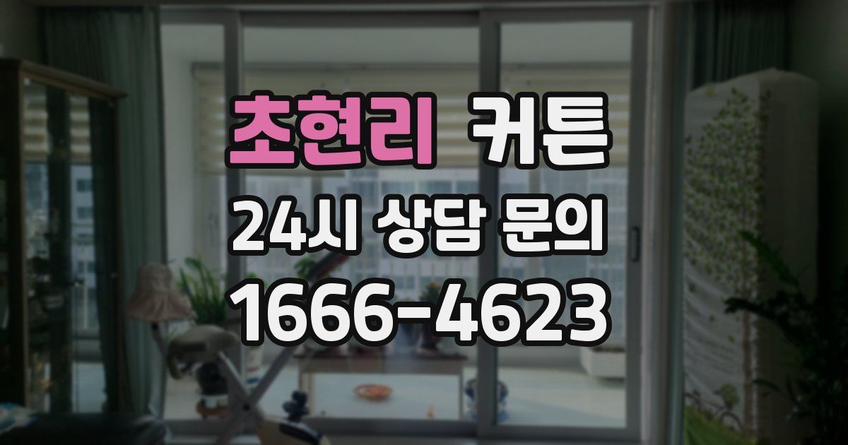초현리 커튼