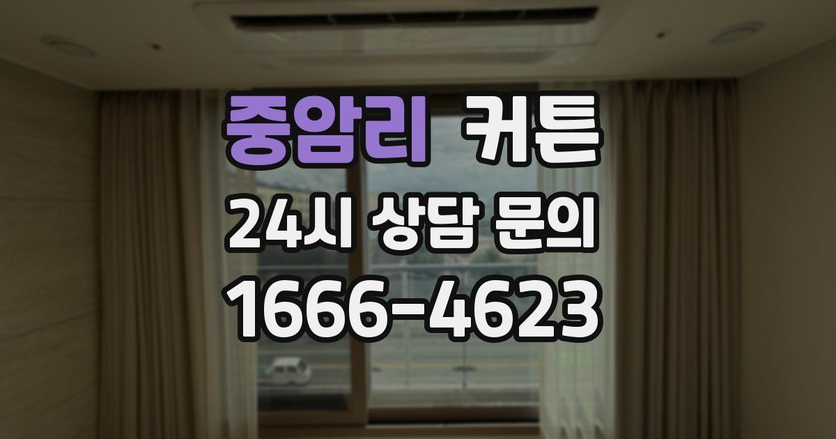 중암리 커튼