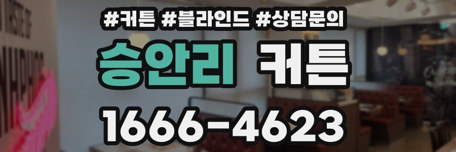 승안리 커튼