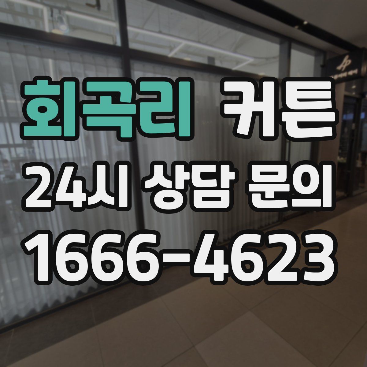 회곡리 커튼