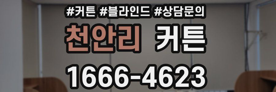 천안리 커튼