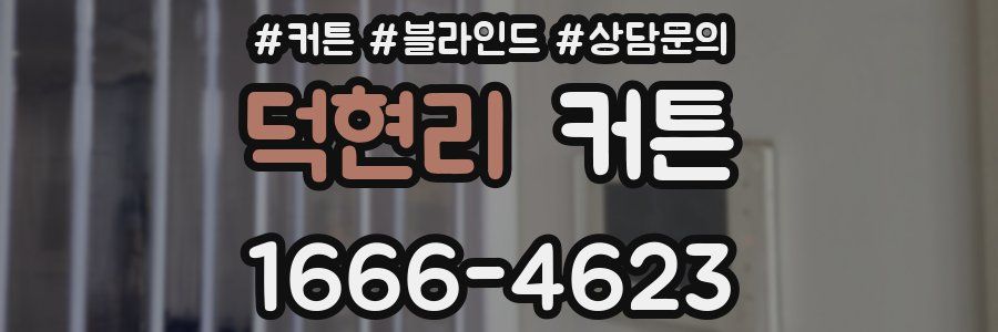덕현리 커튼