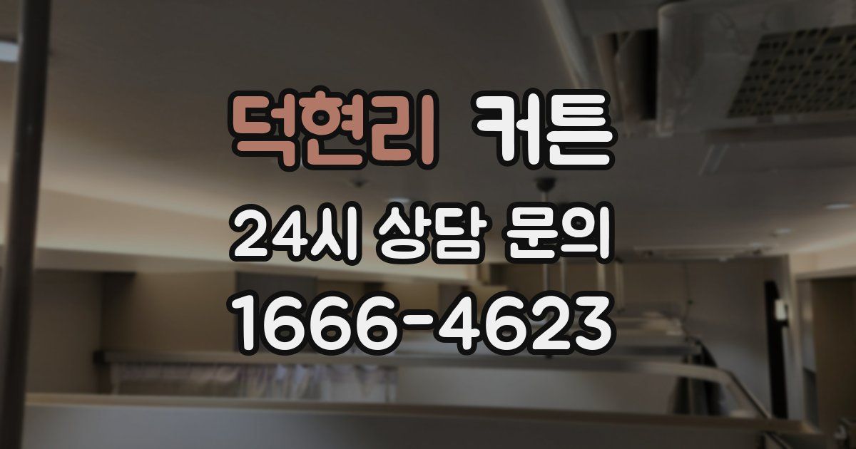 덕현리 커튼