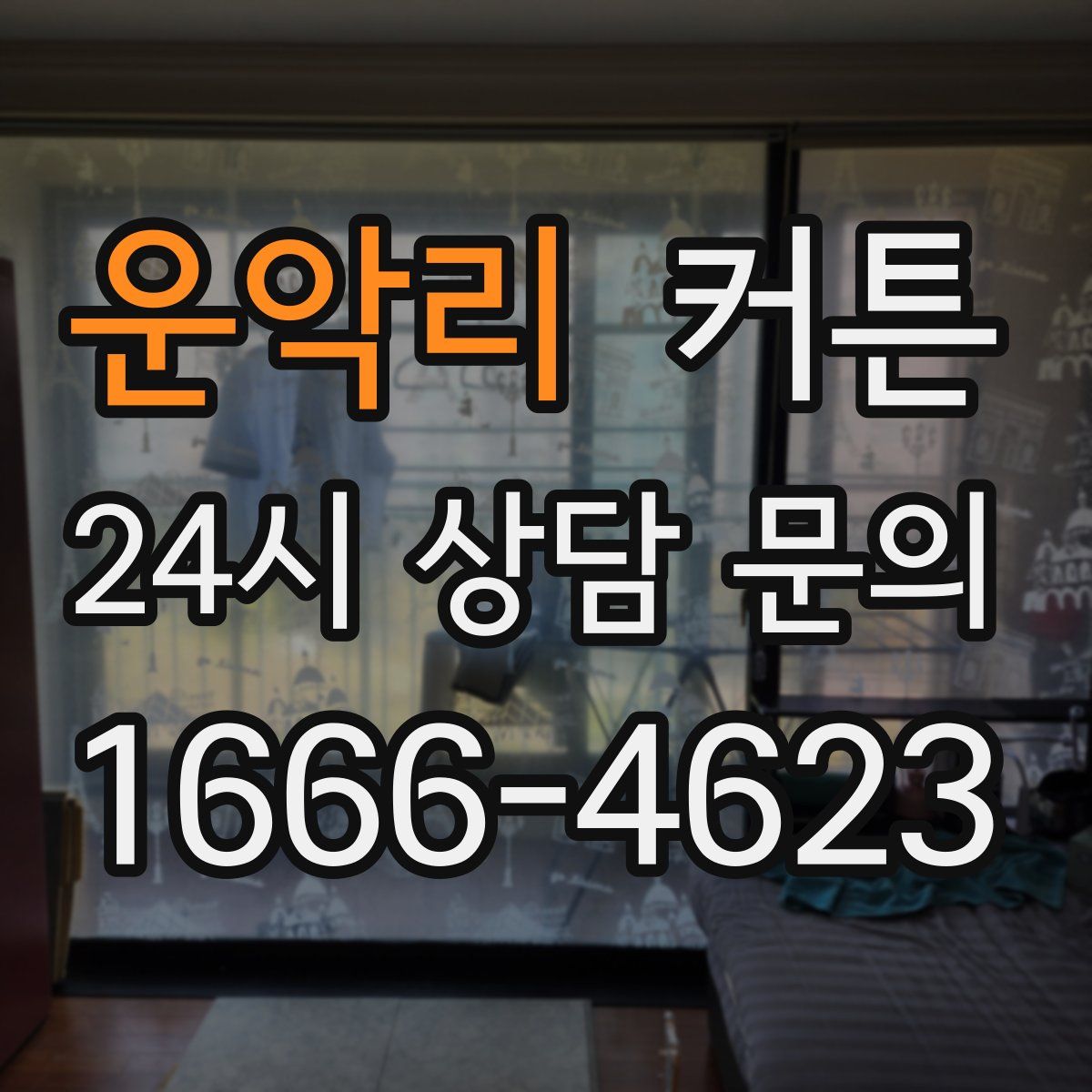 운악리 커튼