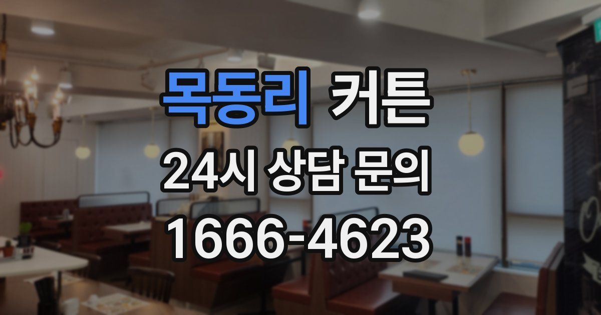 목동리 커튼