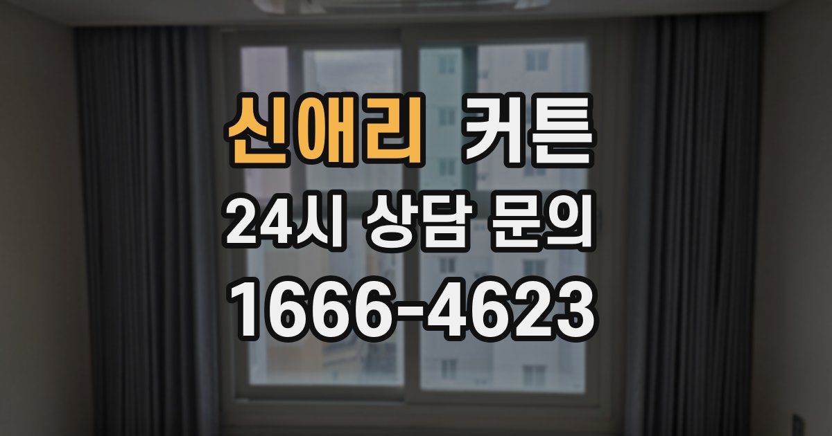 신애리 커튼