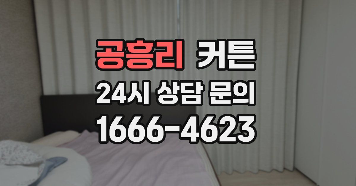 공흥리 커튼