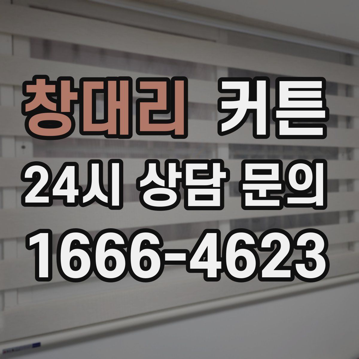 창대리 커튼