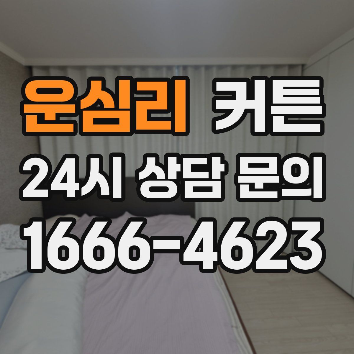 운심리 커튼