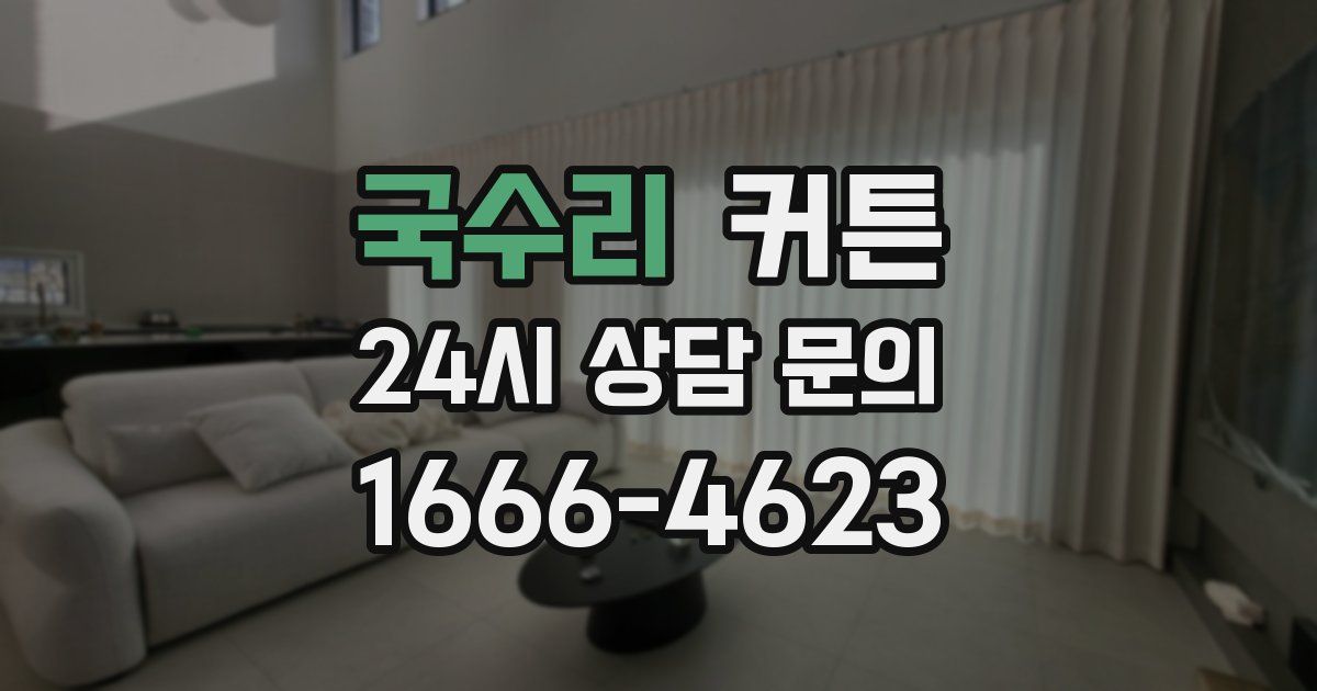 국수리 커튼